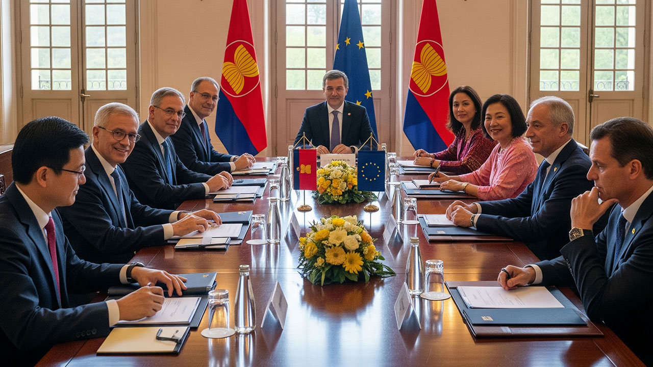 ASEAN・EU、戦略的パートナーシップの未来を協議 – 深まる協力関係の行方